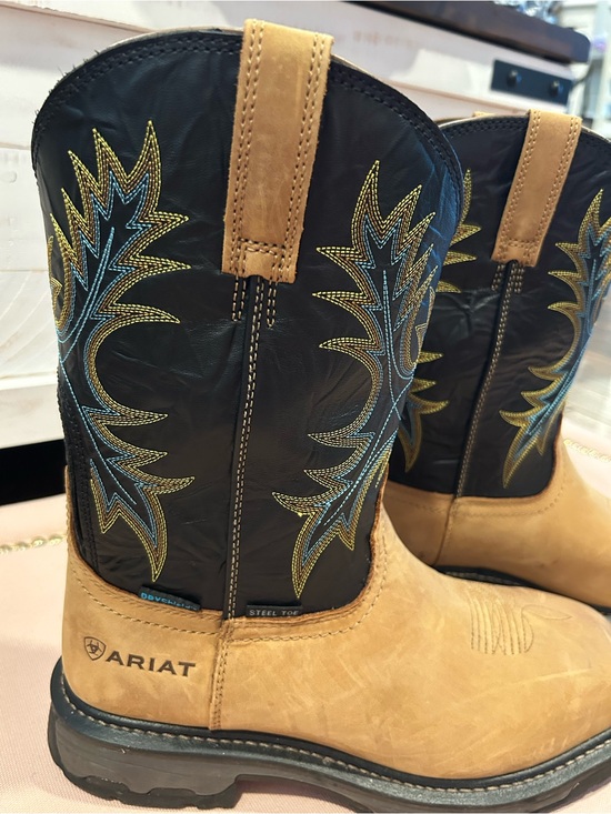 Ariat Other - Ariat WorkHog Wide Square Toe Waterproof Steel Toe Work Boots